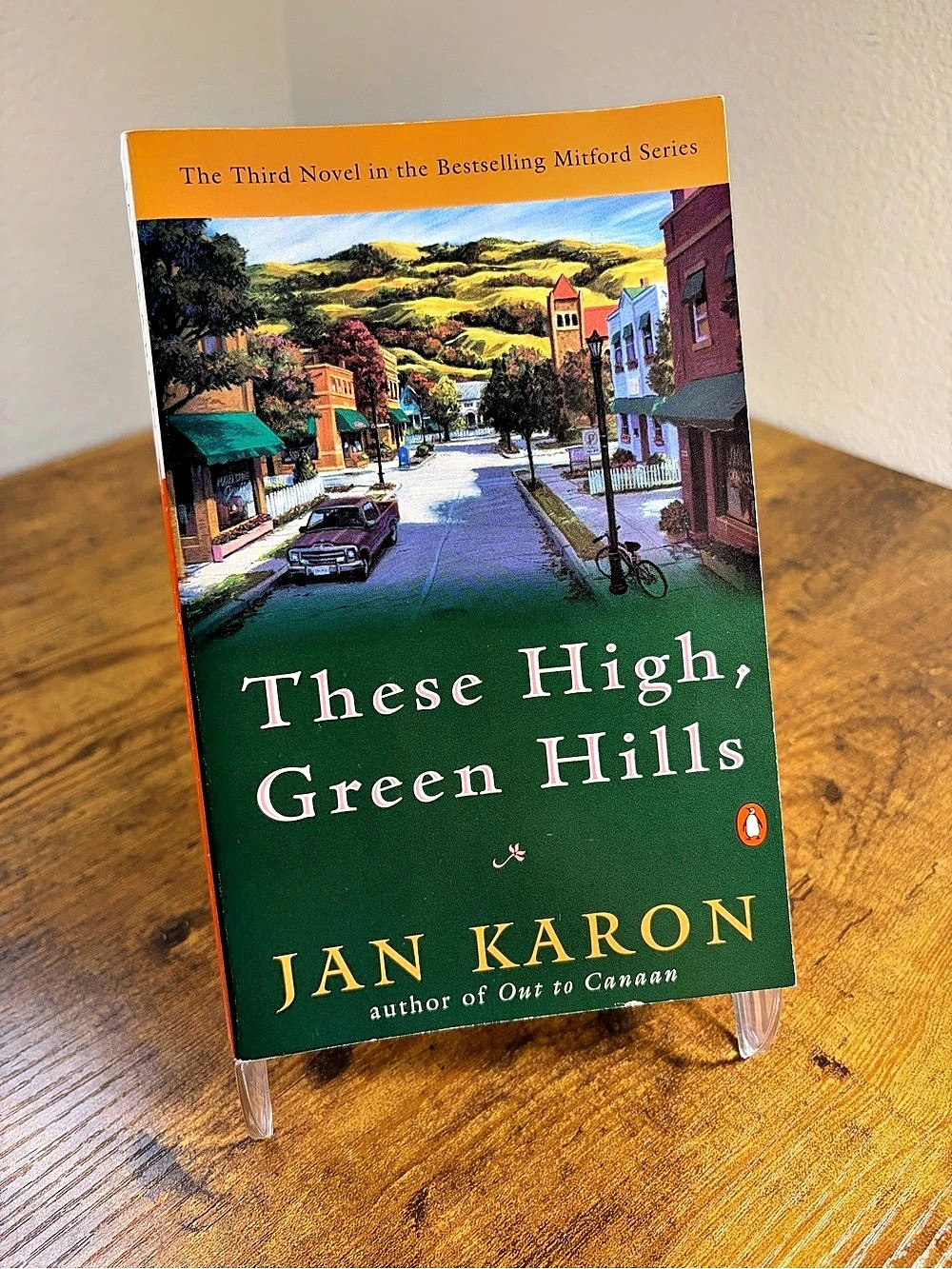 Penguin Books These High, Green Hills Paperback Book Green & Orange